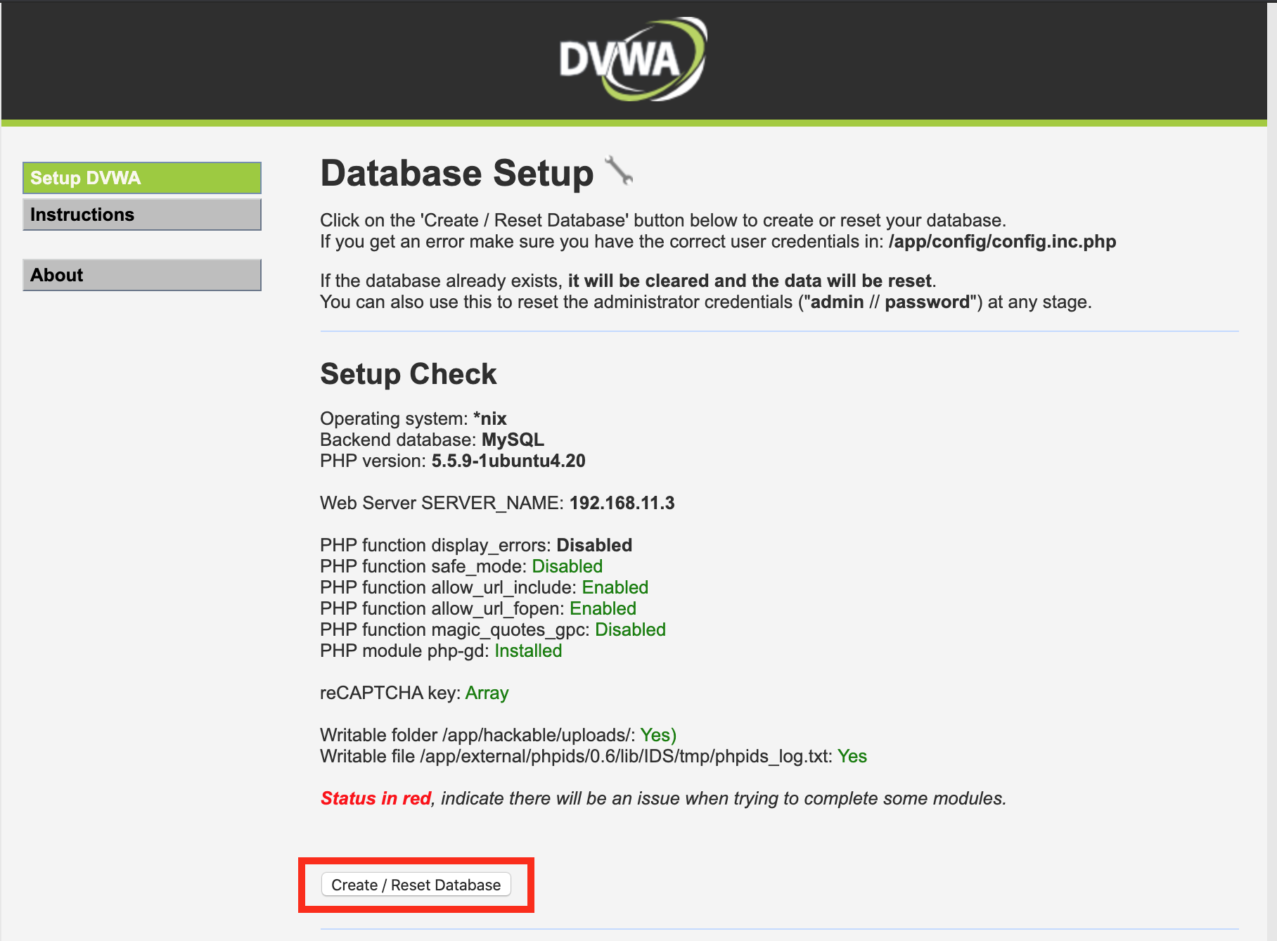 Include url. DVWA. Nix системы. Display php Version инструкция. Купить хост с MYSQL.